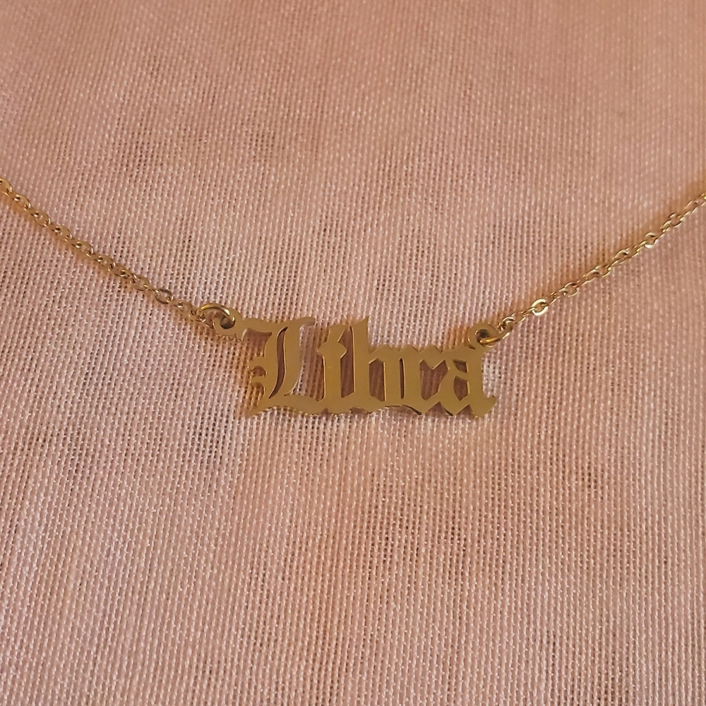 Libra zodiac necklace